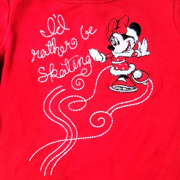 Disney Mini Mouse Christmas Long Sleeve Shirt - Picture 3 of 5